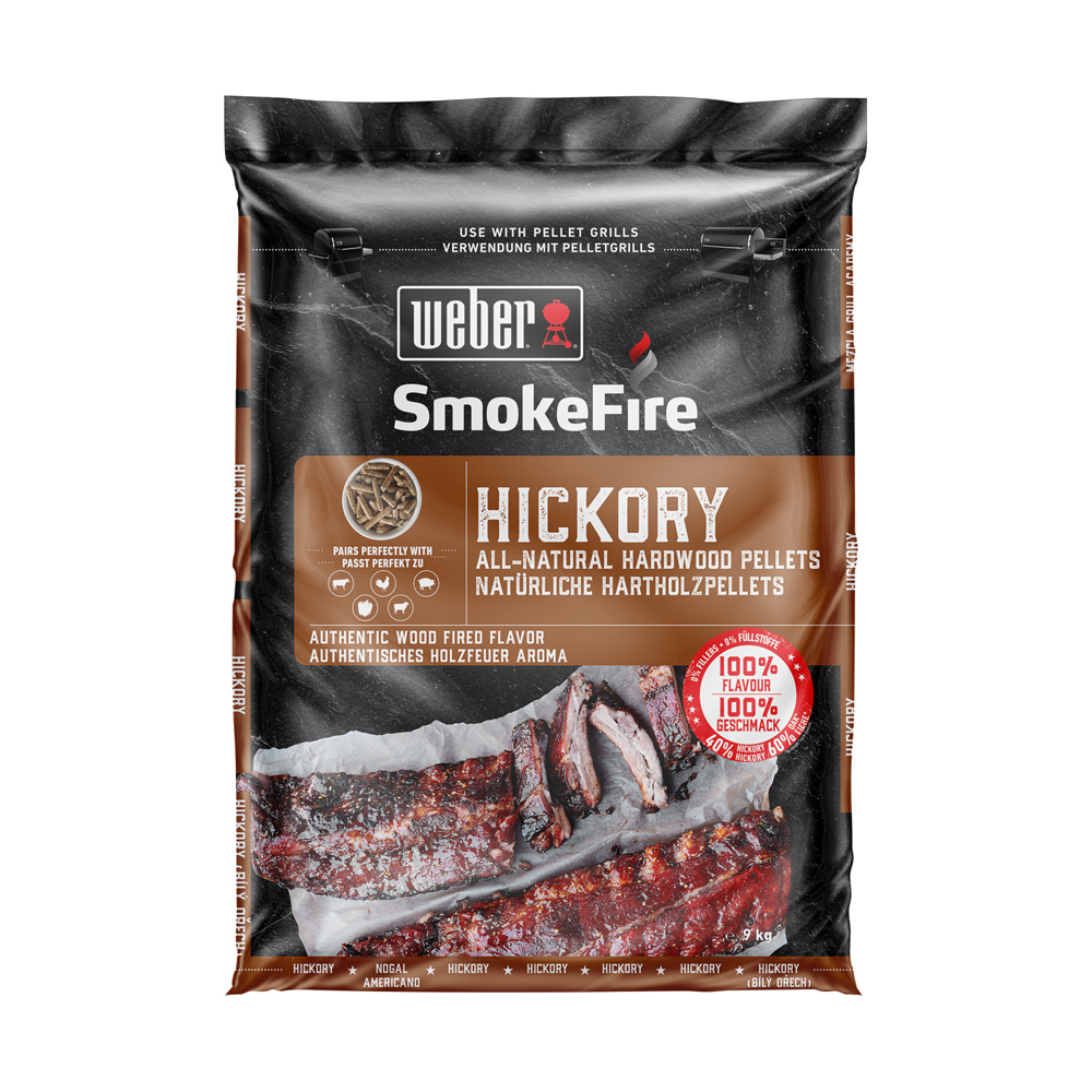 weber smokefire pellet grill hickory pellet